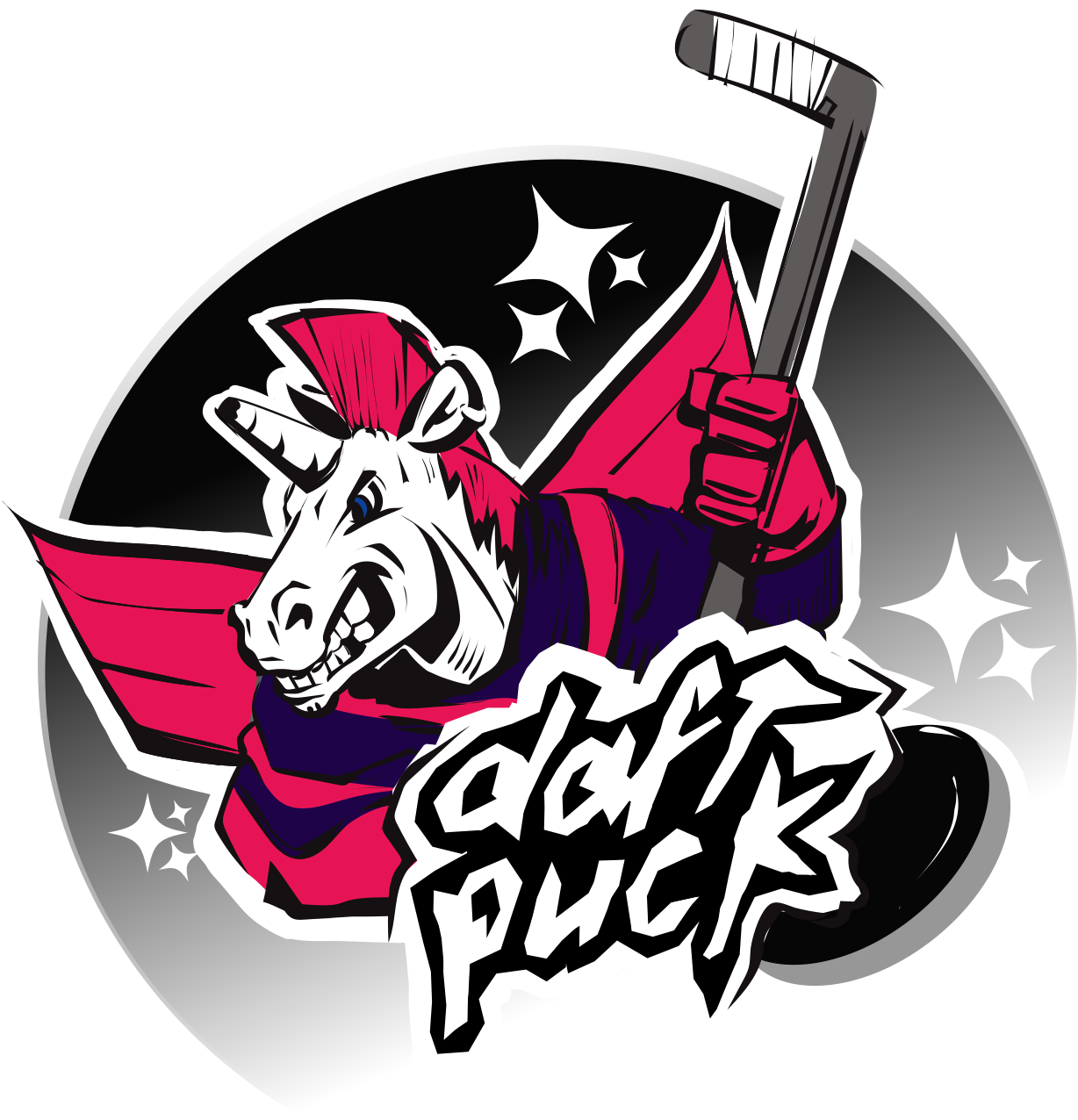 Daft Puck - Daffy Mascot